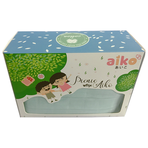 Bán Khăn tắm sợi tre Aiko trơn (120*110cm)