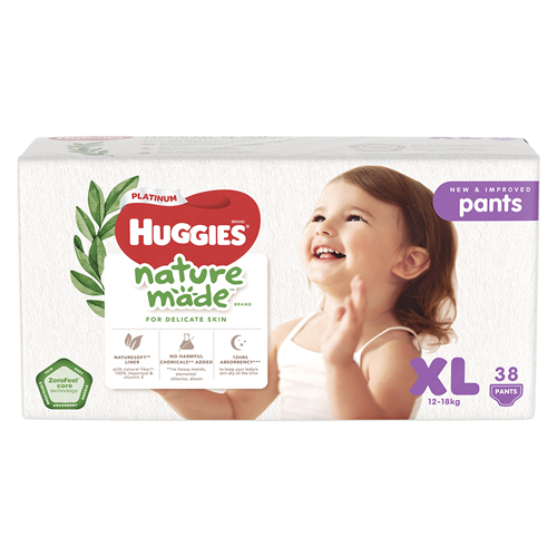 Bán Tã - Bỉm quần Huggies Platinum XL38 (12-18kg)