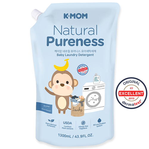 Bán Nước giặt đồ thảo mộc tự nhiên K-Mom KM13127 (dạng túi 1300ml)