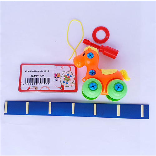 Bán Đồ chơi chú ngựa lắp ghép 4018