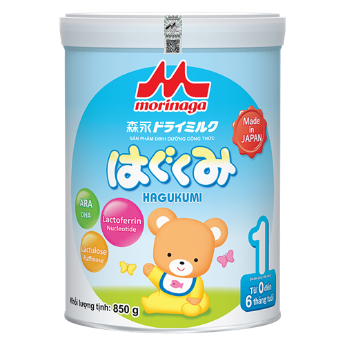 Bán Sữa Morinaga Hagukumi số 1 (850g)