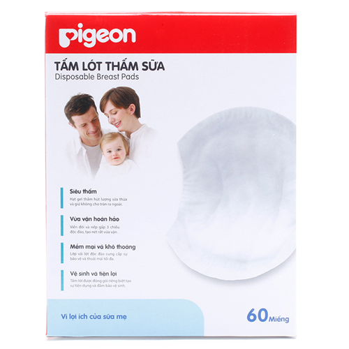 Bán Thấm sữa Pigeon (60 miếng/hộp)