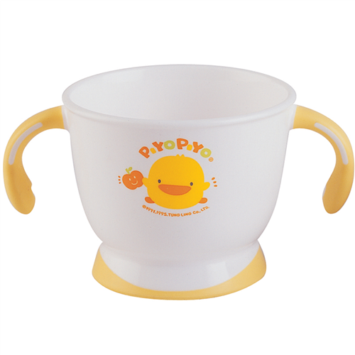 Bán Bát tập ăn Piyo piyo 630098 cho bé có tay cầm