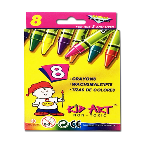 Bán Bút sáp màu Kidart R008 (8 màu)