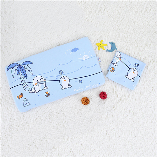 Bán Gối cao su Dokma Baby DS026 kèm 1 vỏ gối (nhiều màu)
