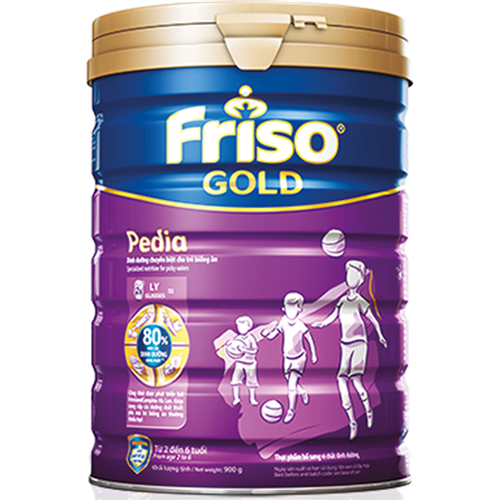 Bán Sữa Friso Gold Pedia 900g dành cho bé từ 2 tuổi trở lên