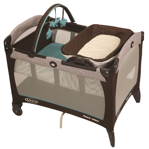 Bán Giường cũi Graco PNP Reversible Napper & Changer Soho Square 1812041