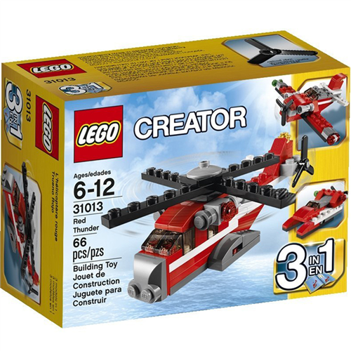 Bán Đồ chơi LEGO Creater 31013 - Máy bay thần sấm siêu tốc đỏ