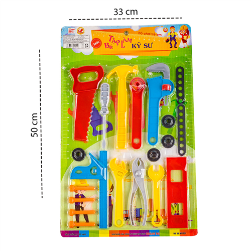 Bán Đồ chơi Kỹ sư vỉ kìm búa HT7821