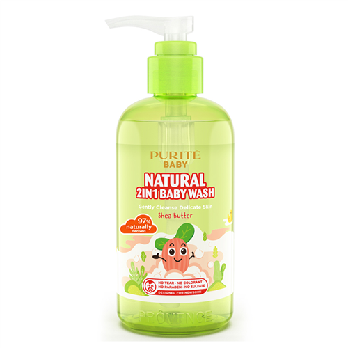 Bán Sữa tắm gội thiên nhiên bơ đậu mỡ Purité Baby