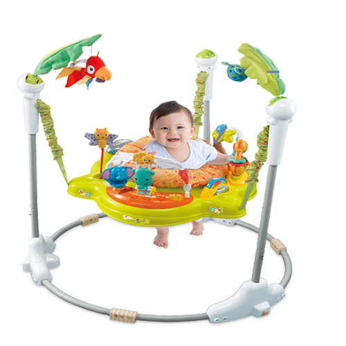 Bán Ghế nhún Konig Kids có đèn, nhạc và bàn đồ chơi KK63569