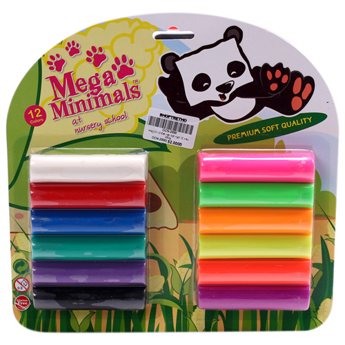 Bán Đất nặn Mega Minimals bột ngô 12 màu