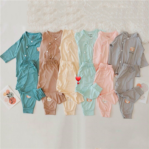 Bán Bộ cài lệch dài tay HH (nhiều màu)