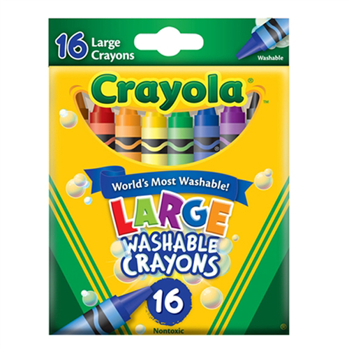 Bán Bút sáp 16 màu loại lớn (tẩy rửa được) - Crayola 5232813013