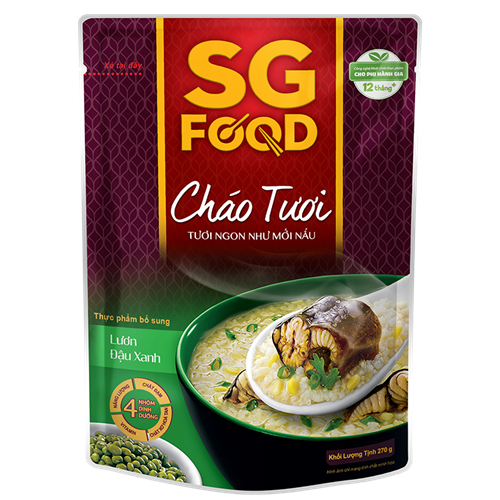 Bán Cháo tươi SG Food - Lươn đậu xanh 270g