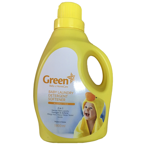 Bán Nước giặt xả Green 2 trong 1 cho trẻ em (1.8L)