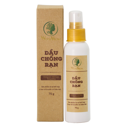 Bán Dầu chống rạn da Wonmom (70g)