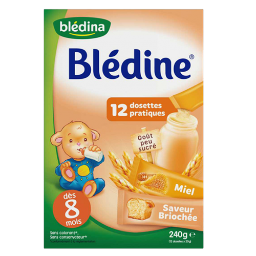 Bán Bột pha sữa Bledina vị bánh mỳ mật ong 8M+ (240gr)