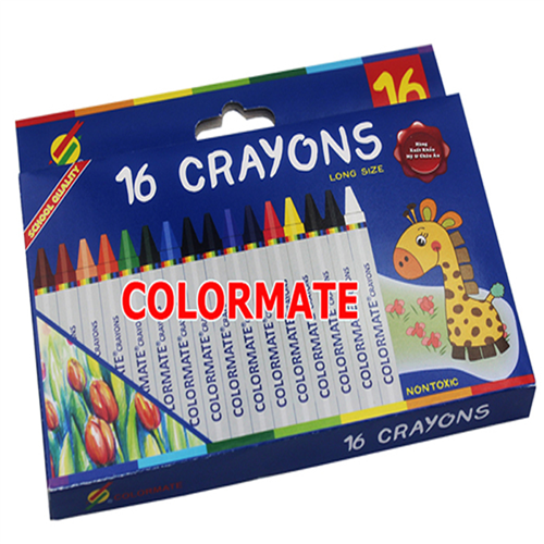 Bán Bút Sáp Màu 16 Cây Hộp Giấy CRAYONS-16P