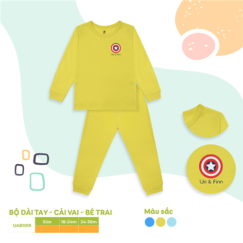 Bán Bộ quần áo dài tay Uri&Finn UAB1019