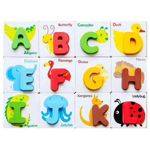 Bán Đồ chơi gỗ A+ bảng chữ cái DG1-033