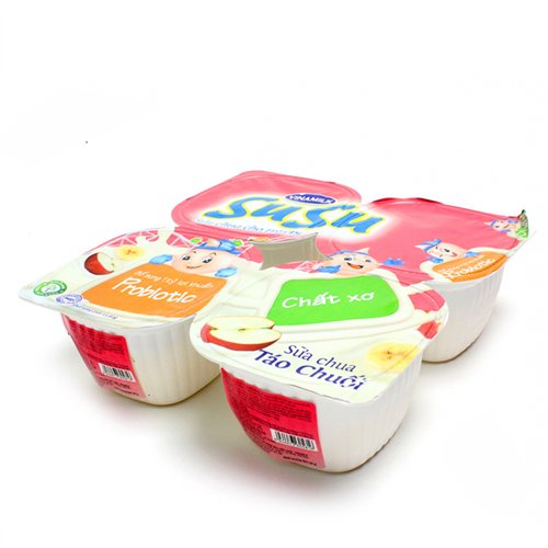 Bán Sữa chua susu táo chuối 4 hũ 1 vỉ