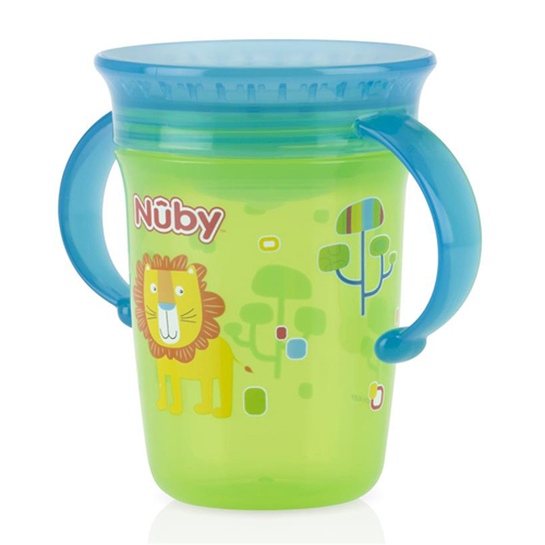 Bán Cốc tập uống Nuby 10410 chống tràn 360 độ (240ml)