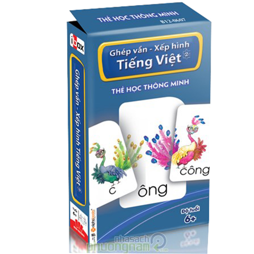 Bán Flash Card: Thẻ học thông minh - Ghép vần - Xếp hình Tiếng Việt 2