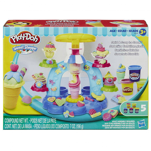 Bán Đất nặn Play Doh - Máy làm kem cầu vồng