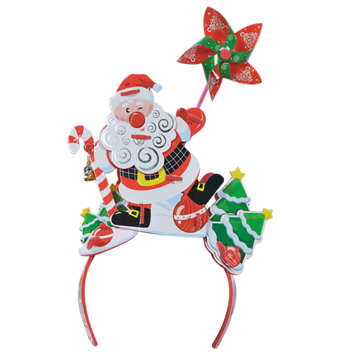Bán Băng đô 3D chong chóng Kibu - Ông già Noel