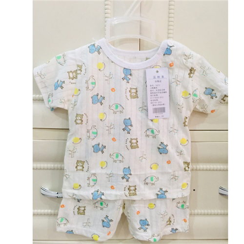 Bán Bộ quần áo cộc tay cotton giấy cài vai (1-5T)