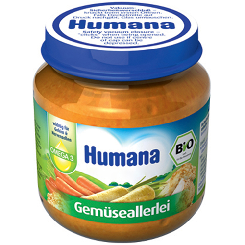 Bán Thức ăn dinh dưỡng Humana hỗn hợp rau củ