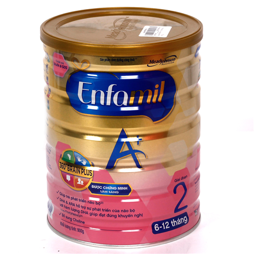 Bán Sữa enfamil A+2 brain plus 900g