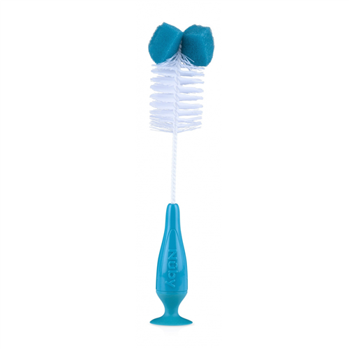Bán Cây cọ rửa bình sữa Nuby có đế dính 5542