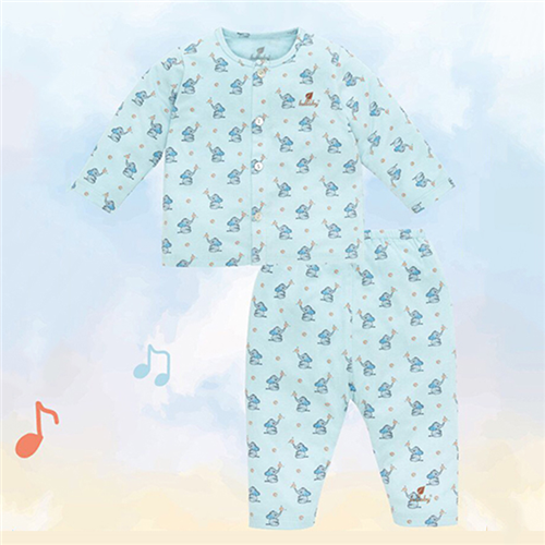 Bán Bộ cài giữa dài tay Lullaby NH601P (xanh in voi)