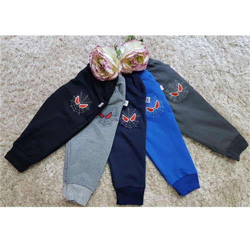 Bán Quần nỉ da cá thêu hình nhện (1-7T)