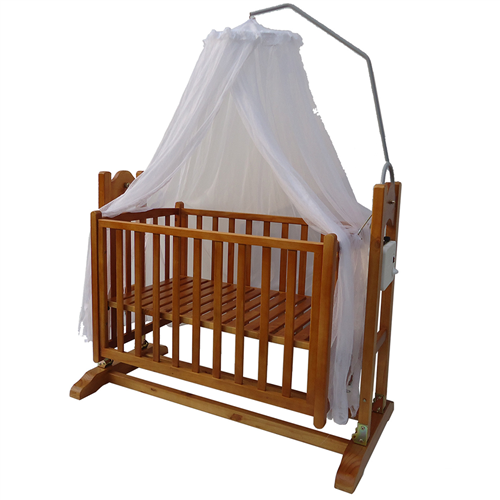 Bán Nôi điện Autoru (5 sao) bằng gỗ cao cấp 2 tầng tiện lợi