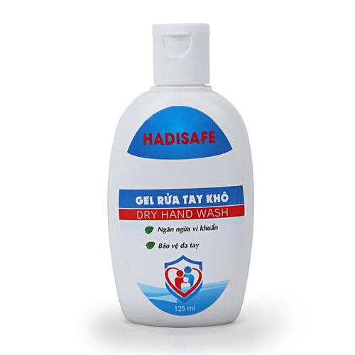 Bán Gel rửa tay khô Hadisafe 125ml