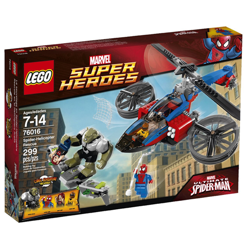 Bán Đồ chơi Lego Super Heroes 76016 Spider - Helicopter Rescue