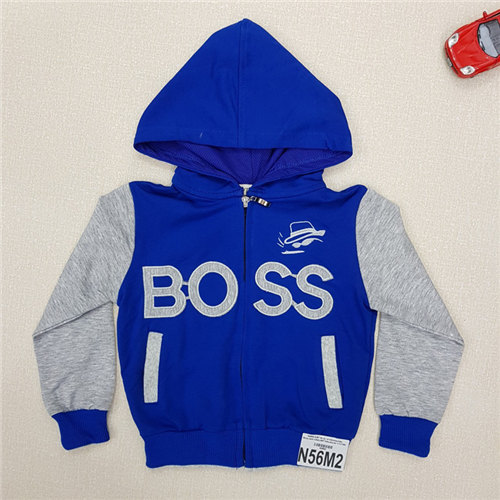 Bán Áo khoác nỉ da cá thêu chữ Boss (1-6T)