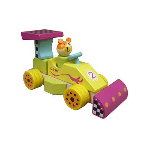 Bán Đồ chơi gỗ Toptoys - Đua xe bằng thú HJ93012