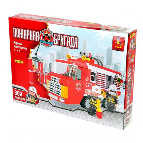 Bán Đồ chơi lắp ráp Xe cứu hỏa Ausini No.21601 (309pcs)