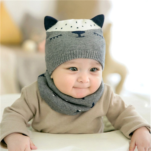 Bán Bộ mũ khăn hình gấu TE608 (0-12M)