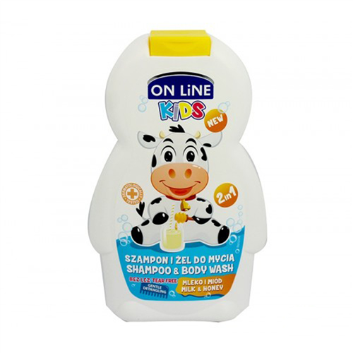 Bán Sữa tắm gội ON Line Kids 250ml - hương sữa