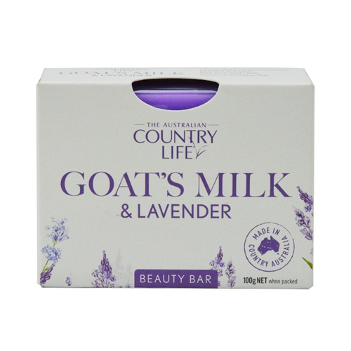 Bán Xà bông Country Life Goats Milk & Lavender 100g (hộp)