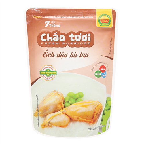 Bán Cháo tươi Cây Thị ếch, đậu hà lan 260g (7M+)