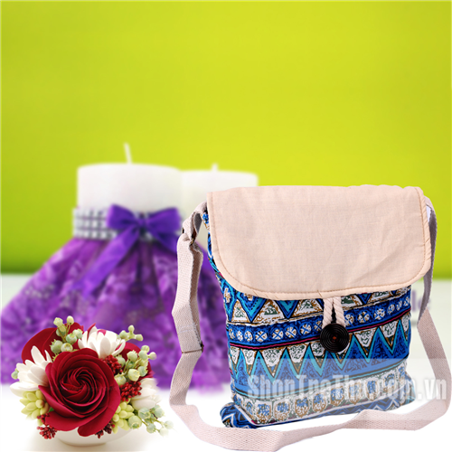Bán Túi đeo chéo Handmade loại to T08