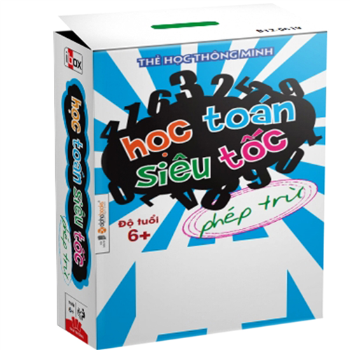 Bán Thẻ học thông minh - Học toán siêu tốc - Phép trừ