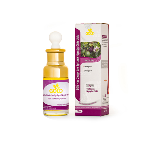Bán Dầu hạt chanh leo nguyên chất GOLD (50ml)