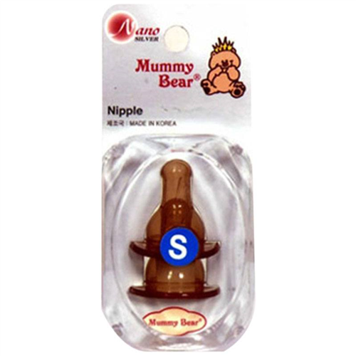 Bán Núm vú Mummy bear nano silver (cổ hẹp, cổ nhỏ)